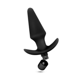 Anal Adventures Vibrating Plug Black, image 1