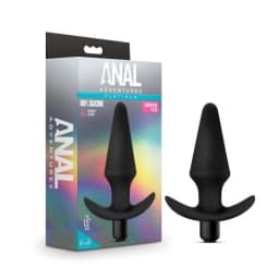 Anal Adventures Vibrating Plug Black, image 3