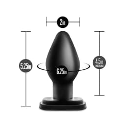 Anal Adventures Xl Plug Black - Image 5