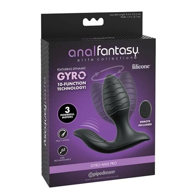 ANAL FANTASY ELITE GYRO-MILK PRO BLACK  - Image 1