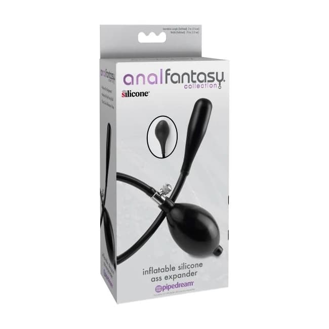 Anal Fantasy Inflatable Silicone Plug - Image 1