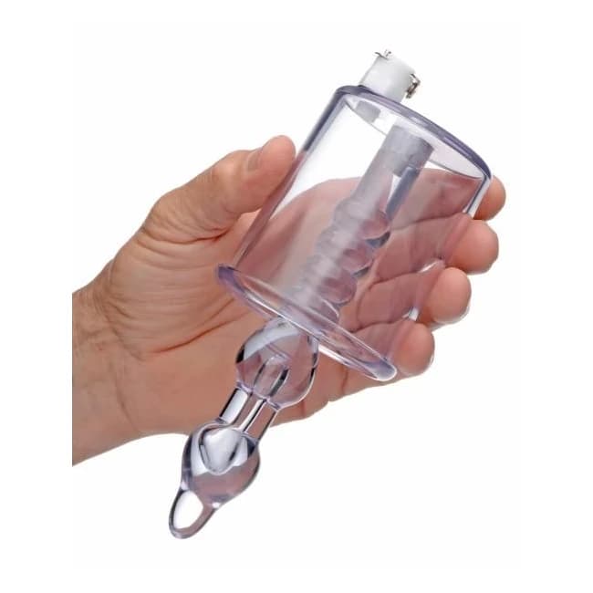 Anal Pump Cylinder with Stimulator Shaft - Image 1