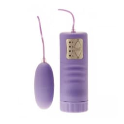 Aqua Silks Vibrating Egg Purple Minx, image 1