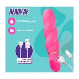 Aria Amazing Af 2.0 Vibe Fuchsia Rechargeable, image 5