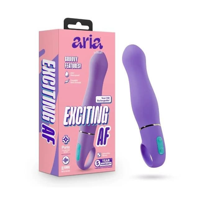Aria Exciting Af 2.0 Vibe Indigo Rechargeable - Image 1