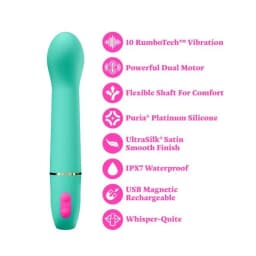 Aria Flirty Af 2.0 Vibe Teal Rechargeable, image 2
