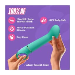 Aria Flirty Af 2.0 Vibe Teal Rechargeable, image 6