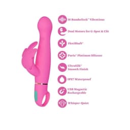 Aria Naughty Af 2.0 Vibe Plum Rechargeable - Image 2