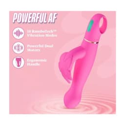 Aria Naughty Af 2.0 Vibe Plum Rechargeable - Image 4