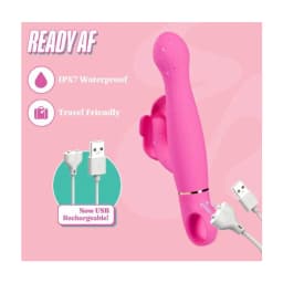 Aria Naughty Af 2.0 Vibe Plum Rechargeable - Image 5