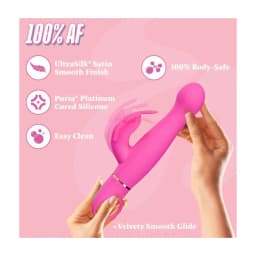 Aria Naughty Af 2.0 Vibe Plum Rechargeable - Image 6