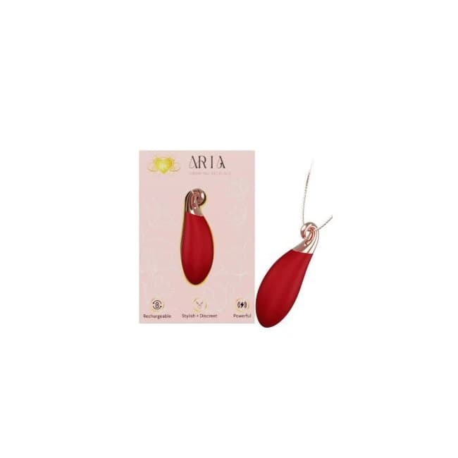 Aria Vibrating Necklace Red - Image 1