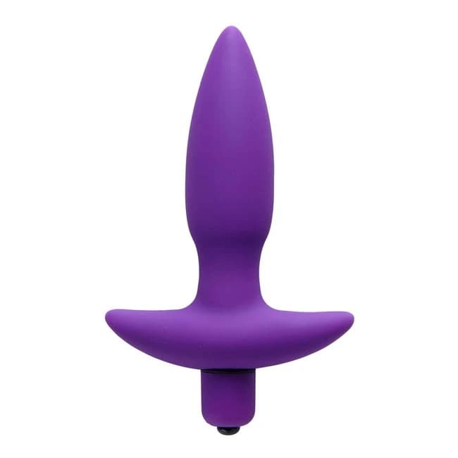 Aria Vibrating Silicone Anal Plug - Small - Image 1