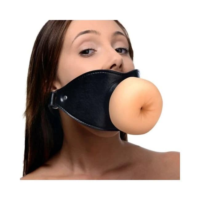 Ass Face Oral Sex Mouth Gag - Image 1