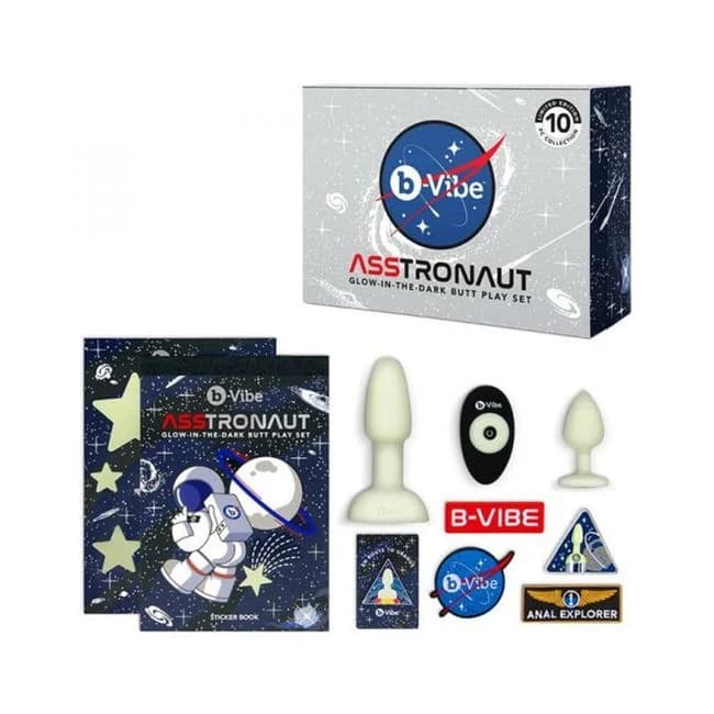 Asstronaut Glow-in-the-dark Butt Play Set - Image 1