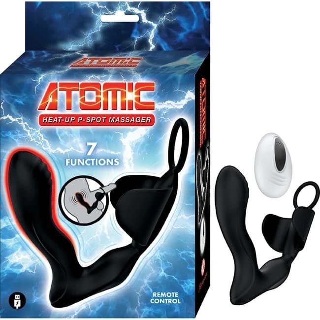 Atomic Heat-up Massager Black - Image 1