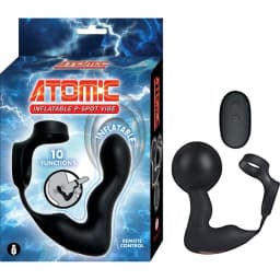 Atomic Inflatable P-Spot Vibe Black, image 1
