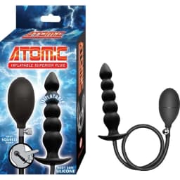 Atomic Inflatable Superior Plug Black, image 1