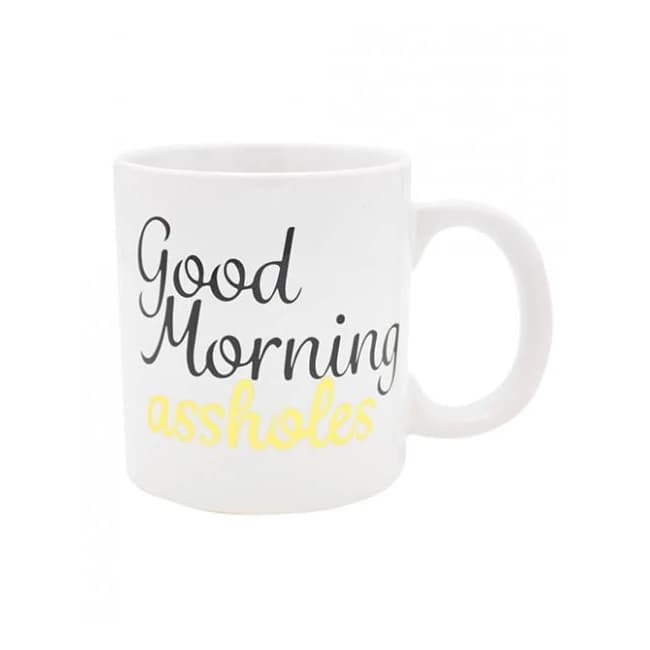 Attitude Mug Good Morning Asshole Holds  22oz - Image 1
