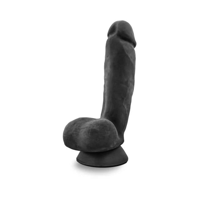 Au Natural - Bold - Pound - 8.5in Dildo - Black - Image 1