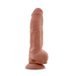 Au Naturel Big Boy 10 Dildo Mocha ", image 3