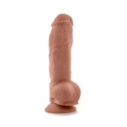 Au Naturel Big Boy 10 Dildo Mocha ", image 4