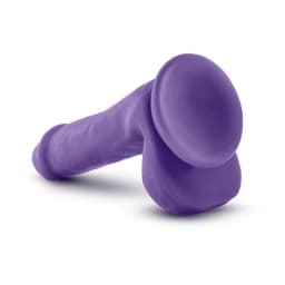 Au Naturel Bold Delight 6 in Dildo Purple, image 5