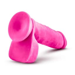 Au Naturel Bold Hero 8 in Dildo Pink, image 5