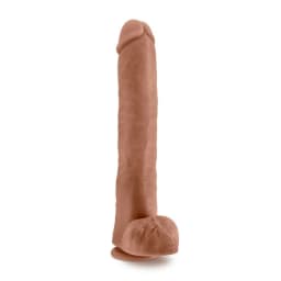 Au Naturel Daddy 14in Dildo Mocha, image 3