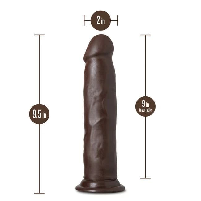 Au Naturel Jackson 9in Dong Chocolate - Image 1