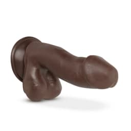 Au Naturel Troy 6in Dildo Chocolate, image 5