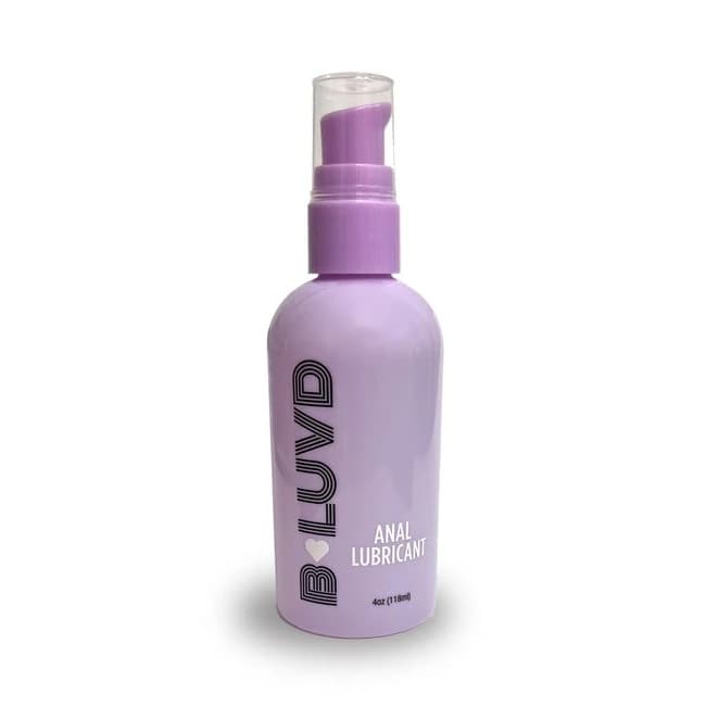 B-luvd Anal Lubricant Purple 4oz - Image 1