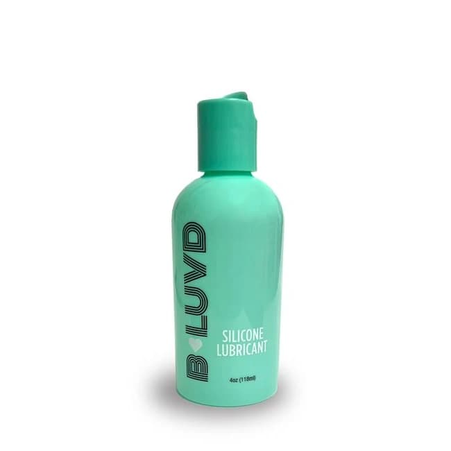 B-luvd Silicone Lubricant Green 4oz - Image 1