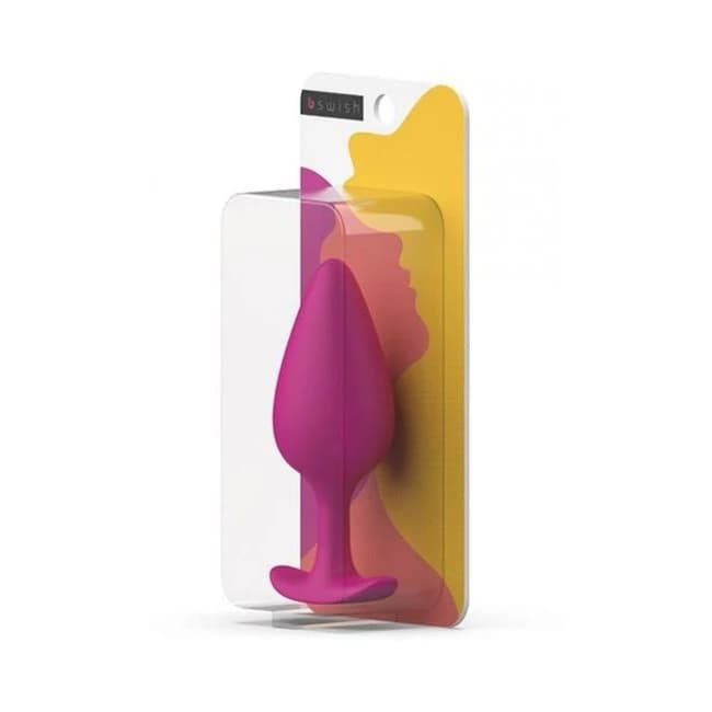 B Swish Bfilled Basic Plus Anal Plug Magenta - Image 1