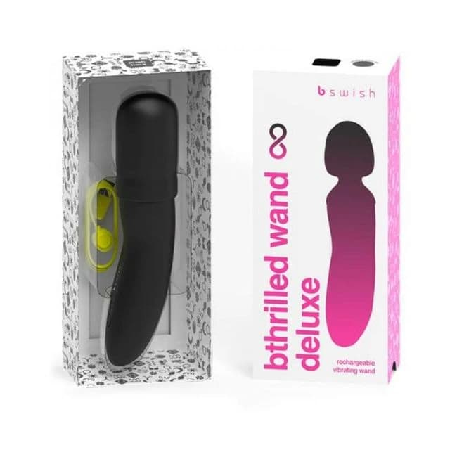 B Swish Bthrilled Premium Mini Wand Noir - Image 1