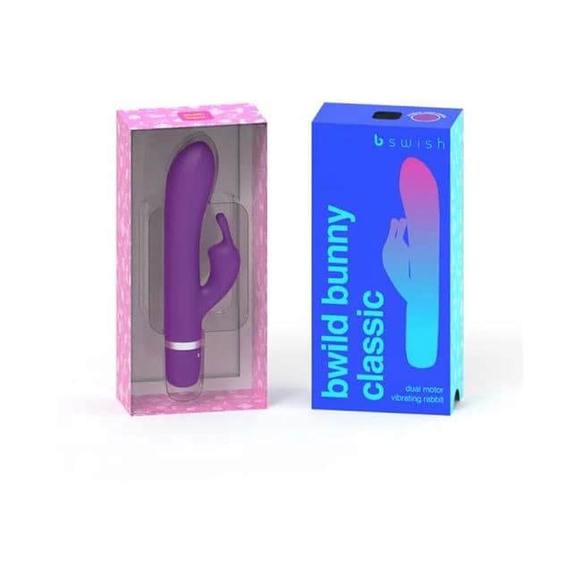 B Swish Bwild Classic Bunny Vibrator Purple - Image 1