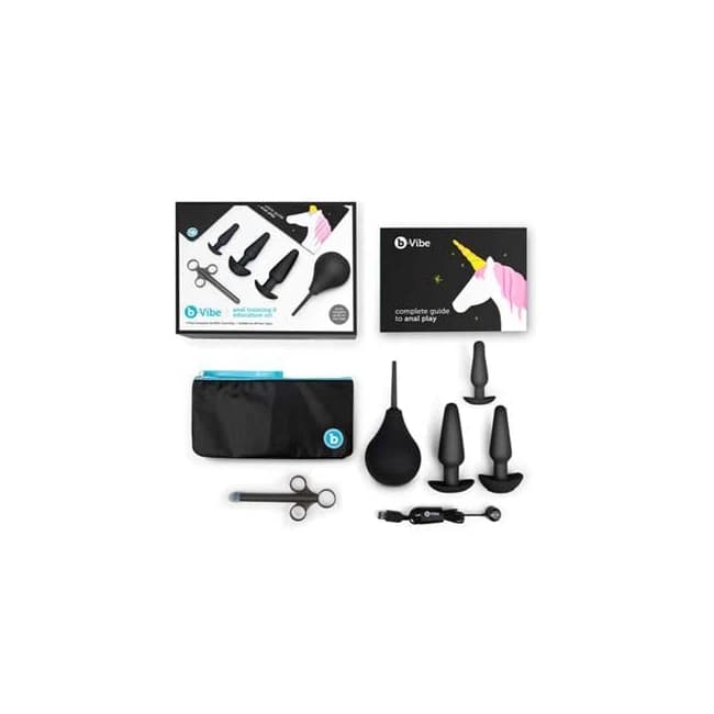 B-vibe Anal Training Set - Black - Image 1