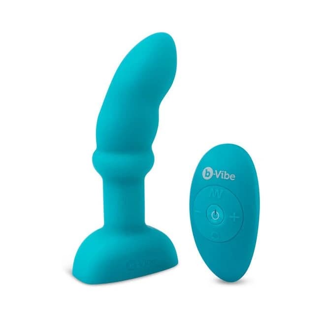 B-vibe Remote Control Rimming P-spot Plug - Image 1
