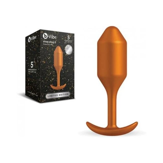 B-vibe Snug Plug 2 Sunburst - Image 1