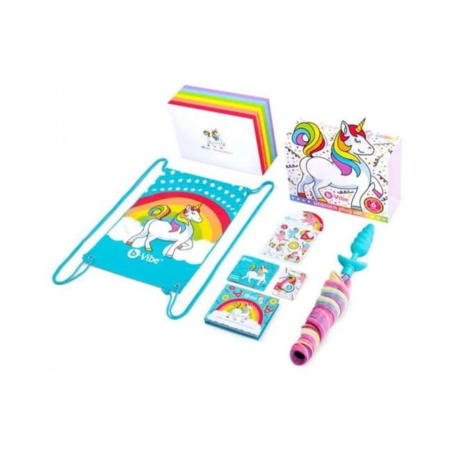 B-vibe Unicorn Plug 6-piece Set - Image 1