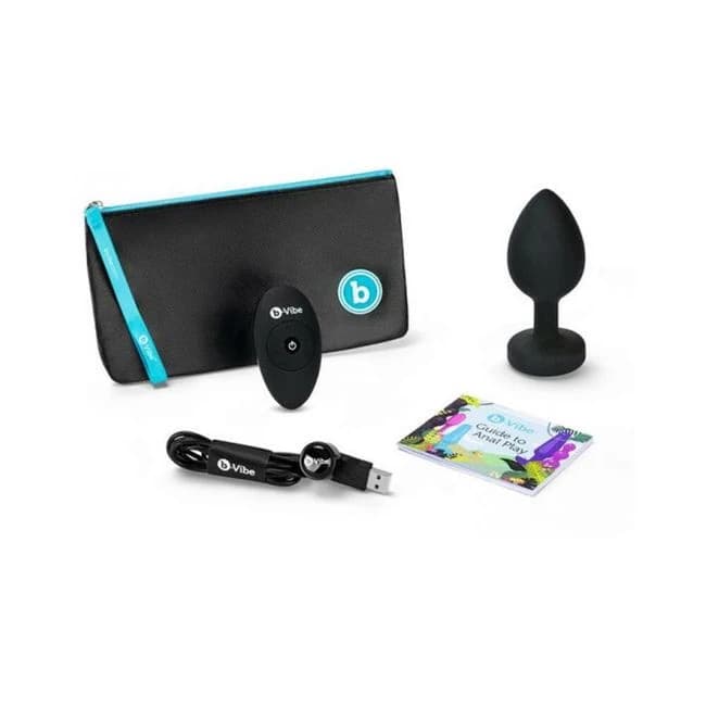 B-Vibe Vibrating Jewel Plug, image 1