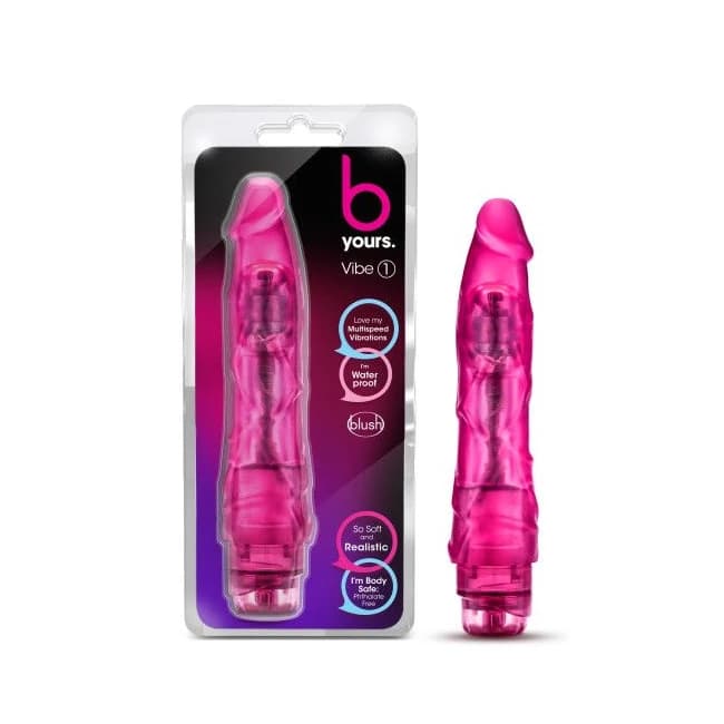 B YOURS COCKVIBE #1 PINK  - Image 1