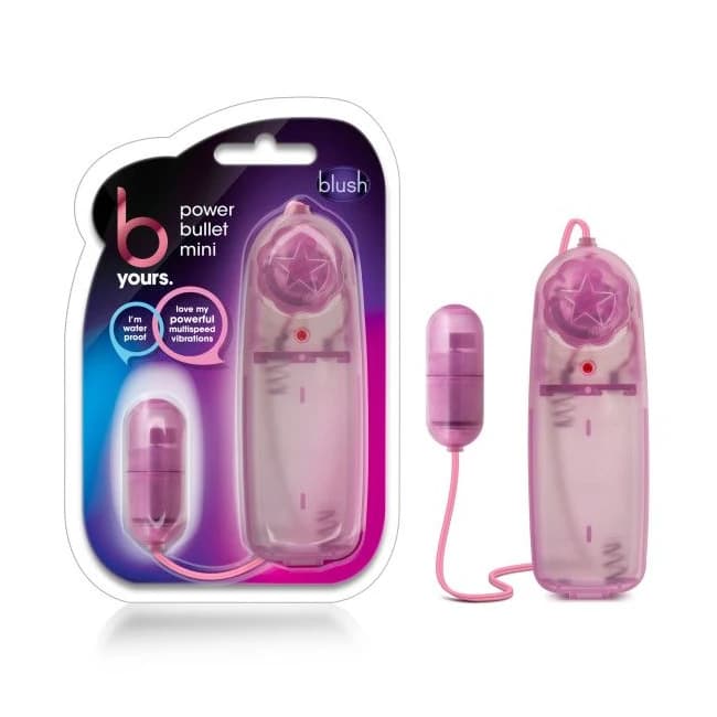 B Yours Pink Bullet Mini Pearl Pink - Image 1