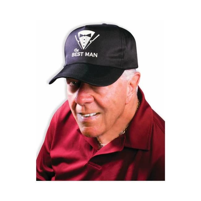 Bachelor Hat Best Man Black - Image 1