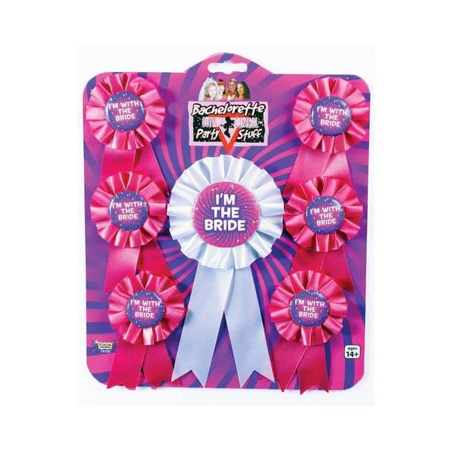 Bachelorette Award Ribbons Set of 7 - Image 1