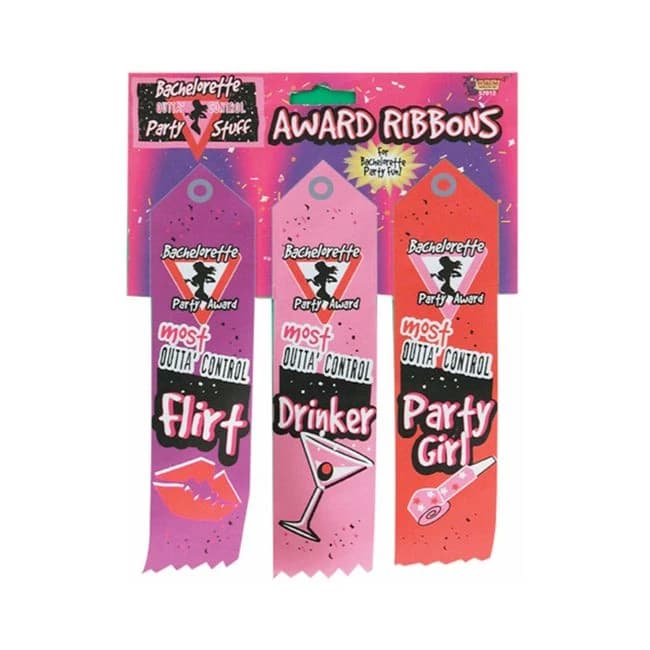 Bachelorette Awards Ribbons Set - Image 1