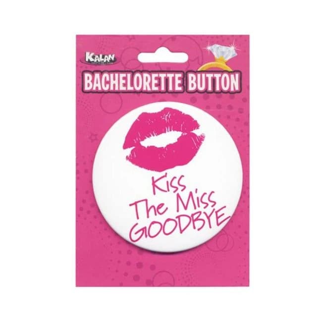 Bachelorette Button Kiss the Miss Goodbye - Image 1