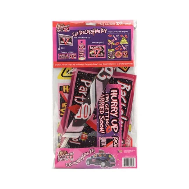 Bachelorette Car Decoration Kit - Image 1