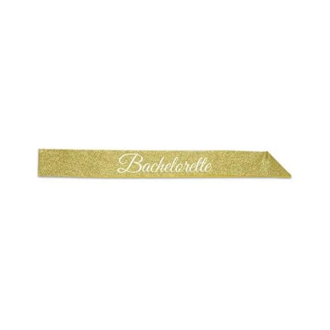 Bachelorette Glittered Sash - Image 1