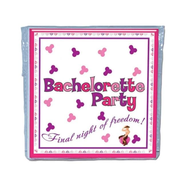 Bachelorette Napkins/trivia Game (10) - Image 1